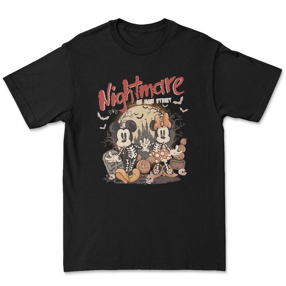 Mouse Nightmare T-Shirt, Halloween Tees Adult and Kids Unisex